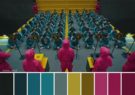 squid game color palette|Palette / SQUIDGAMES :: COLOURlovers.